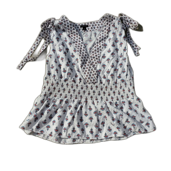 Ann Taylor sleeveless ruched blouse - Picture 6 of 7